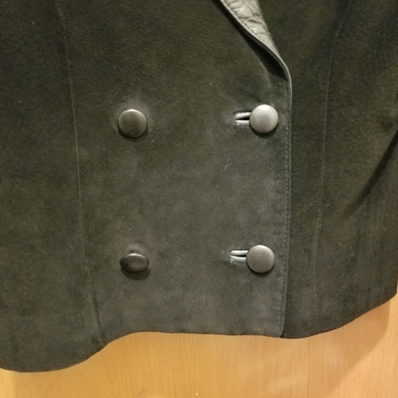 Vintage Danier suede and leather jacket - Picture 3 of 5
